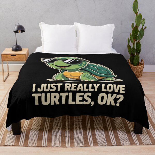 Item preview, Dabbing Sea Turtle I Just Really Love Turtles Ok designed and sold by MarkLeedsArt.