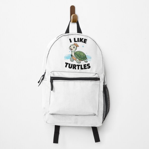Item preview, I like Turtles with Cute Cartoon Baby Tortoise designed and sold by MarkLeedsArt.