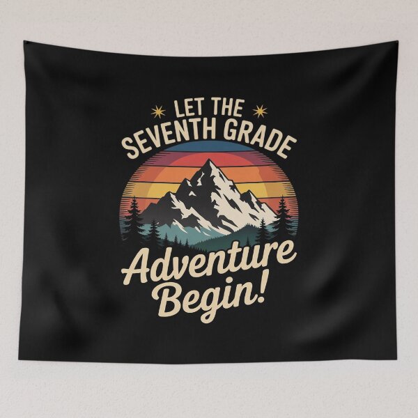 Item preview, Let the Seventh Grade Adventure Begin 7th Grade Teacher designed and sold by angolinnArt.