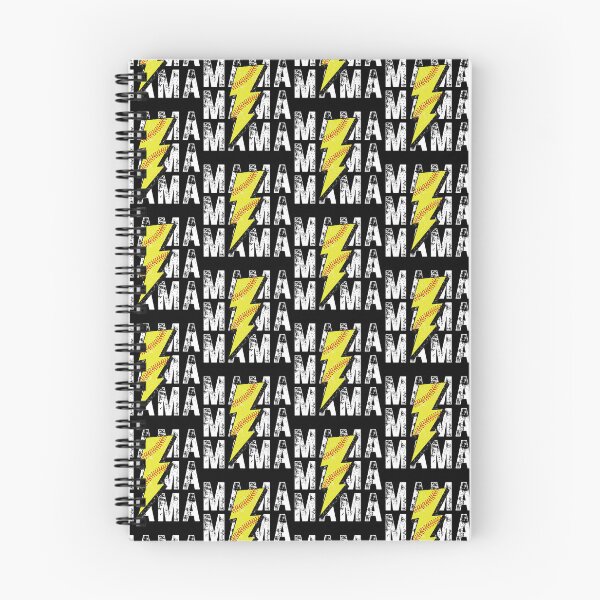 Item preview, Softball Mama Game Day Lightning Design designed and sold by unknowndesigns1.