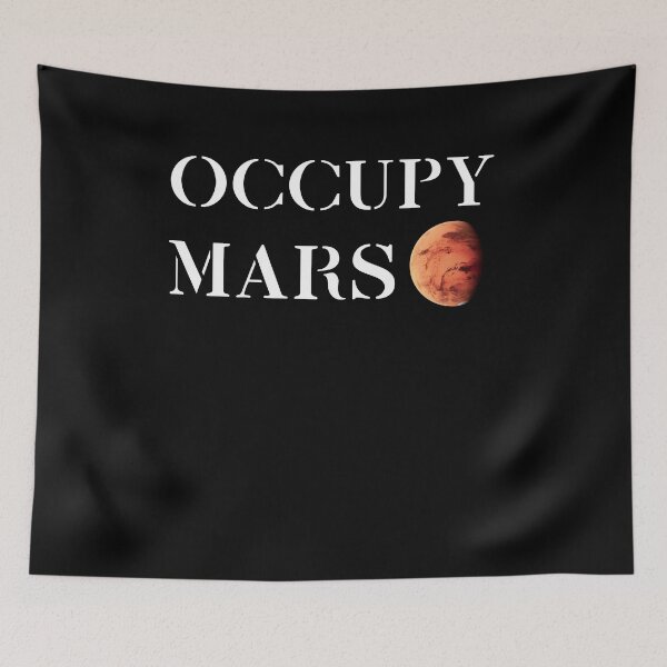Item preview, occupy mars of elon musk designed and sold by Evaevonechi.