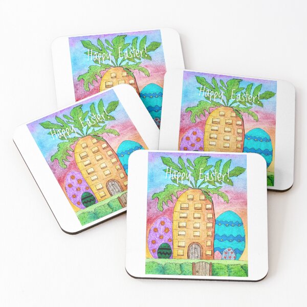 Item preview, Easter card_ carrot house designed and sold by Paintedhues.