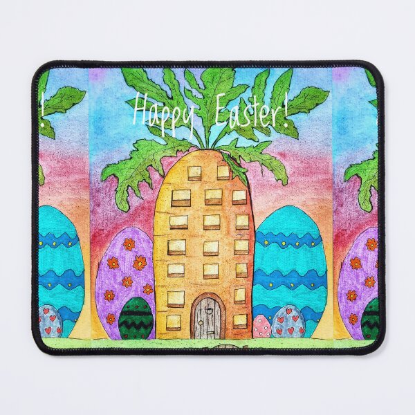 Item preview, Easter card_ carrot house designed and sold by Paintedhues.