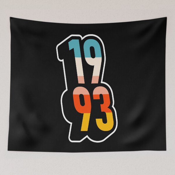 Item preview, 1993 Retro Geometric Typography designed and sold by MZS Studio.