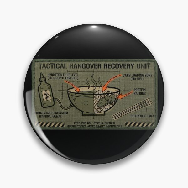 Item preview, Tactical Hangover Pho Recovery Kit  designed and sold by Oommen Studio .