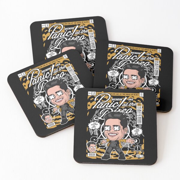 Item preview, Brendon Urie Panic At The Disco Too Weird To Live Too Rare To Die Music Fan designed and sold by visionsunveiled.
