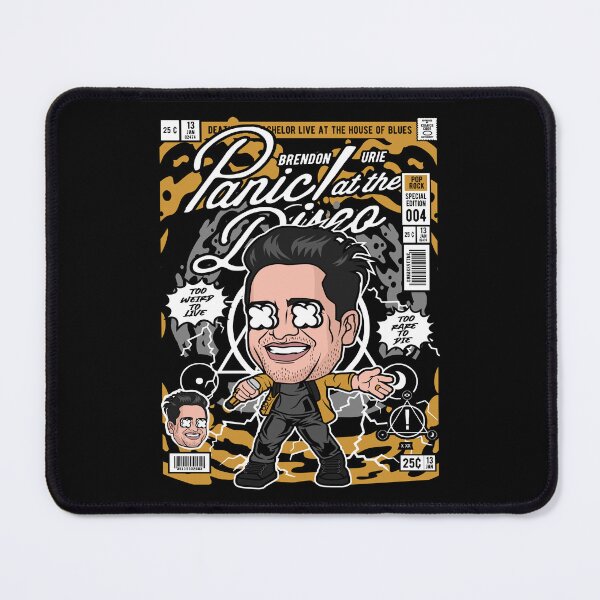 Item preview, Brendon Urie Panic At The Disco Too Weird To Live Too Rare To Die Music Fan designed and sold by visionsunveiled.
