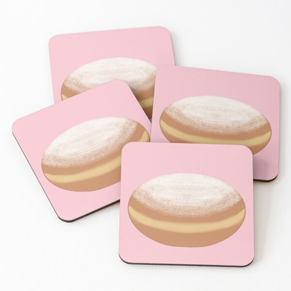 Item preview, Pączek Powdered Sugar Donut designed and sold by HugSomeNettles.