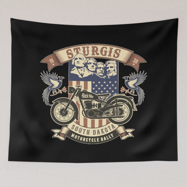 Item preview, Sturgis Motorcycle Rally 1938 - South Dakota Black Hills Vintage designed and sold by Alien-Theory.