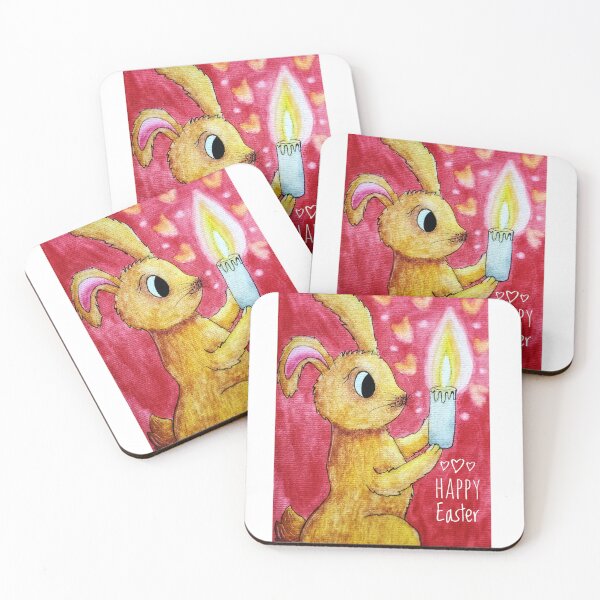 Item preview, Easter bunny card designed and sold by Paintedhues.