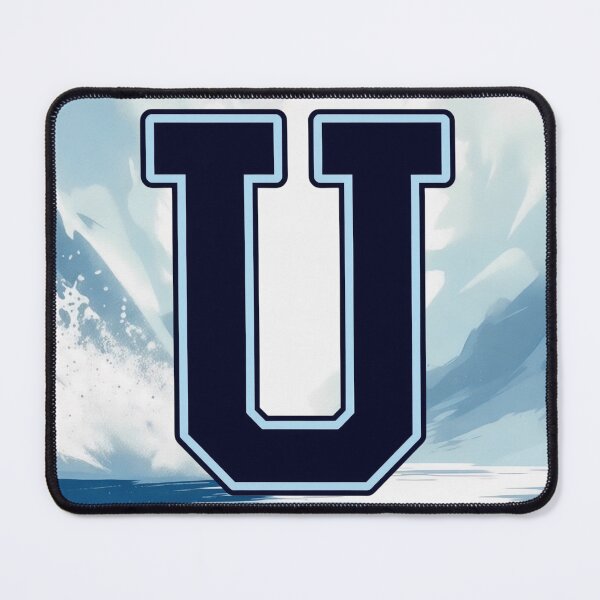 Item preview, Navy Blue Letter U – Initial Monogram for Boys designed and sold by roxysnextgenart.
