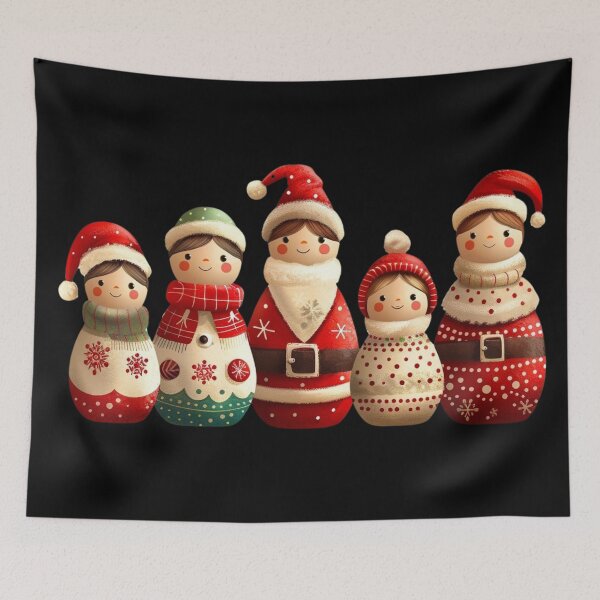 Item preview, Matryoshka Dolls Christmas  designed and sold by Myra365Art.