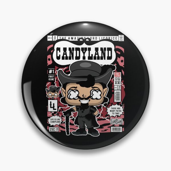 Item preview, The Amazing Lord Licorice Candyland Board Game Life Is Like Candyland Fan designed and sold by visionsunveiled.