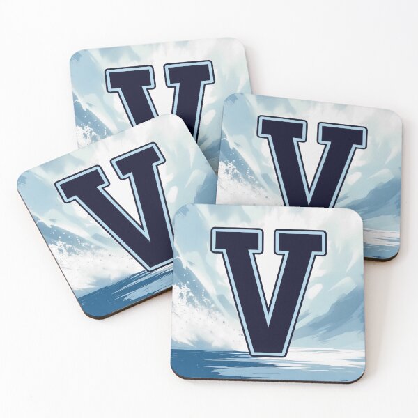 Item preview, Navy Blue Letter V – Initial Monogram for Boys designed and sold by roxysnextgenart.