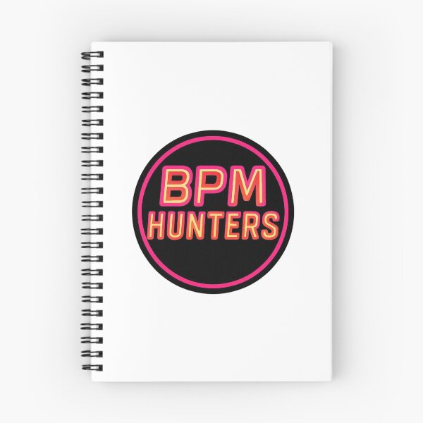 Item preview, BPM Hunters Electronic Music Typography Neon Design designed and sold by |TRSSHOP|.