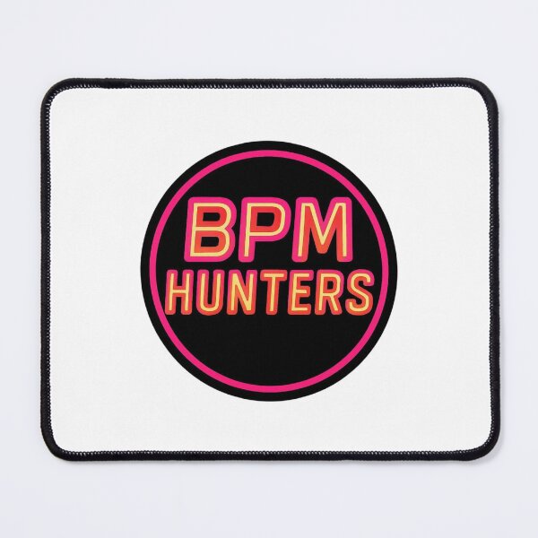 Item preview, BPM Hunters Electronic Music Typography Neon Design designed and sold by |TRSSHOP|.