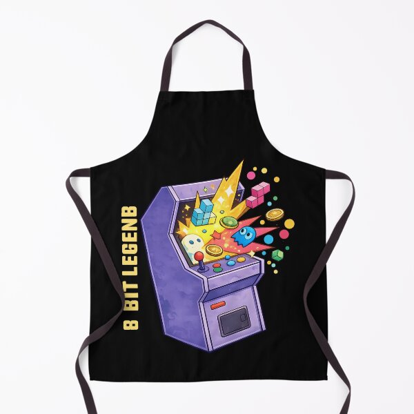 Item preview, 8-Bit Legend Retro Arcade Machine Vintage Video Game Level Up Aesthetic designed and sold by DrawHandArt.