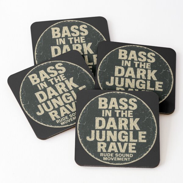 Item preview, Bass in the Dark Jungle Rave Underground Music Art designed and sold by |TRSSHOP|.