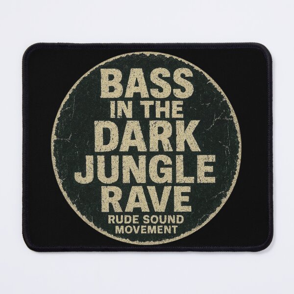 Item preview, Bass in the Dark Jungle Rave Underground Music Art designed and sold by |TRSSHOP|.
