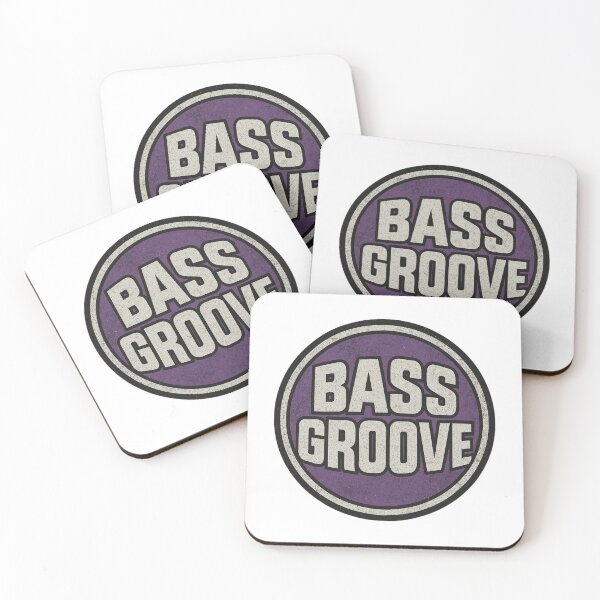 Item preview, Bass Groove Minimal Underground Music Typography designed and sold by |TRSSHOP|.