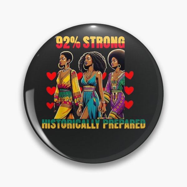 Item preview,  92 Percent Black Women Shirt - 92% Strong Historically Prepared designed and sold by H3ll-Ash-Studio.