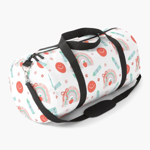 Item preview, Pink and Mint Cute School Seamless Pattern designed and sold by SpencerReedDes.