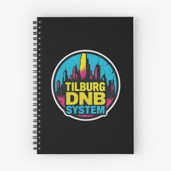 Item preview, Tilburg DNB System Electronic City Illustration designed and sold by |TRSSHOP|.