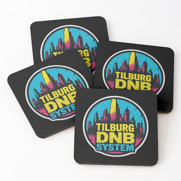 Item preview, Tilburg DNB System Electronic City Illustration designed and sold by |TRSSHOP|.