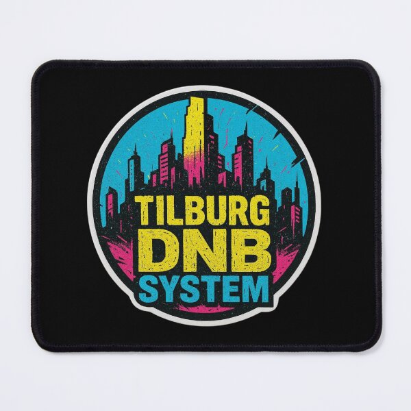 Item preview, Tilburg DNB System Electronic City Illustration designed and sold by |TRSSHOP|.
