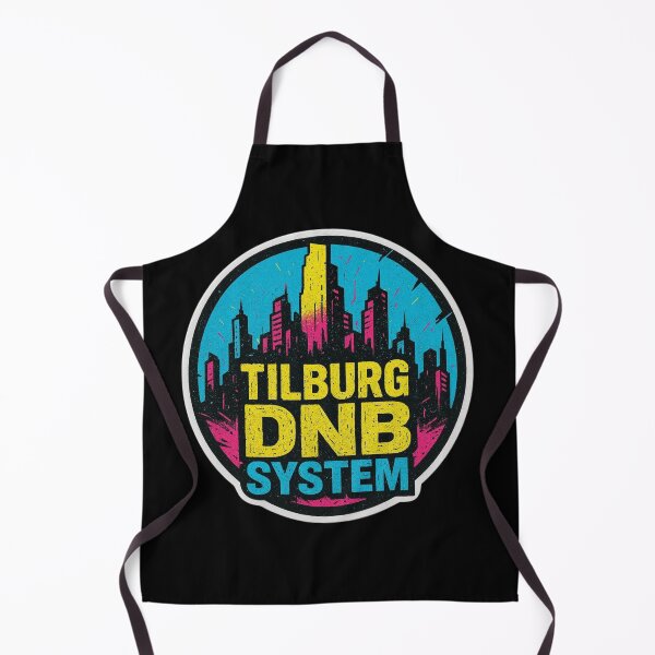 Item preview, Tilburg DNB System Electronic City Illustration designed and sold by |TRSSHOP|.