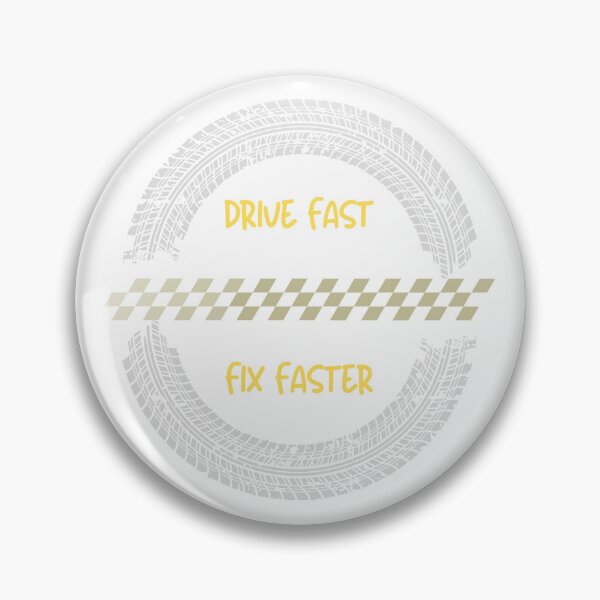 Item preview, Drive Fast - Fix Faster designed and sold by WhiteHiposWear.