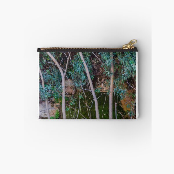 Item preview, Overgrown Garden Wall With Vines, Branches, and Rough Stone Texture designed and sold by Nmallia.