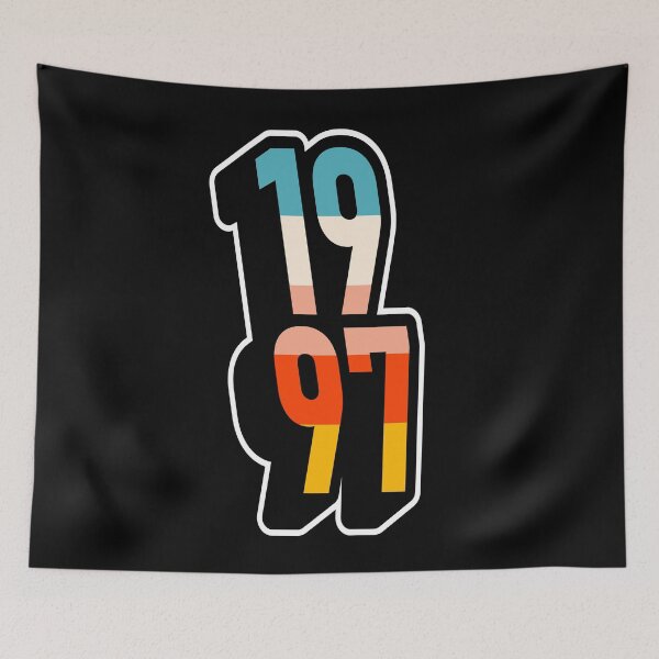 Item preview, 1997 Retro Geometric Typography designed and sold by MZS Studio.