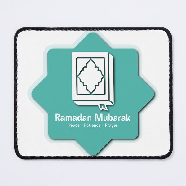 Item preview, Ramadan Mubarak – Islamic Calligraphy Muslim Ramadan T Shirt Design designed and sold by PixelWaveBD.
