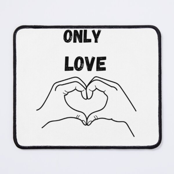 Item preview, Only love - Minimalist hand heart line art design  designed and sold by Mastalina99.