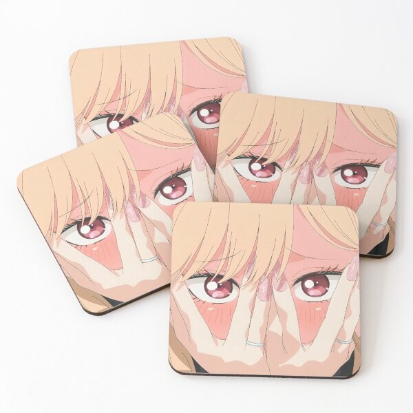 Item preview, Marin eyes anime girl sticker designed and sold by inainart.