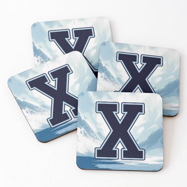 Item preview, Navy Blue Letter X – Initial Monogram for Boys designed and sold by roxysnextgenart.