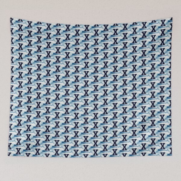 Item preview, Navy Blue Letter X – Initial Monogram for Boys designed and sold by roxysnextgenart.