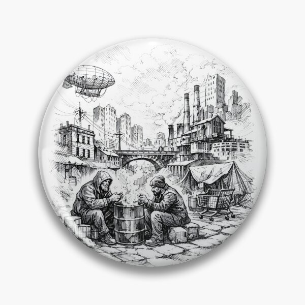 Item preview, Dystopian Steampunk City  designed and sold by Hepic.