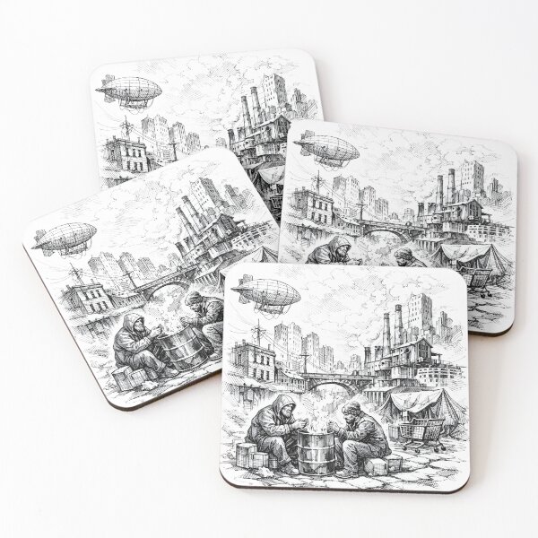 Item preview, Dystopian Steampunk City  designed and sold by Hepic.