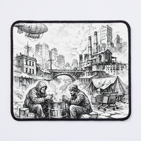 Item preview, Dystopian Steampunk City designed and sold by Hepic.