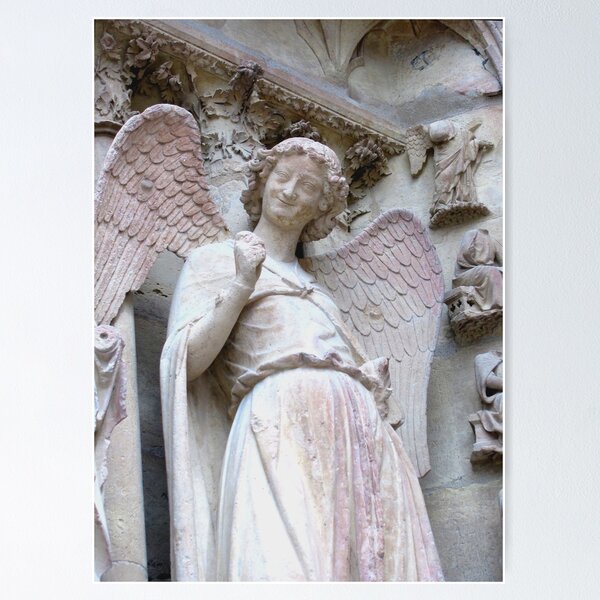 Item preview, The Smiling Angel Reims France designed and sold by nikawanders.