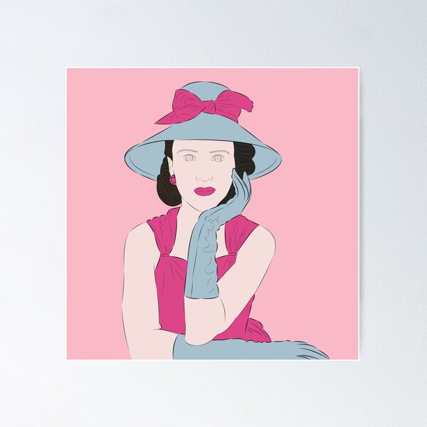 Item preview, Midge Maisel TV Series Character Art designed and sold by Still Silhouette.