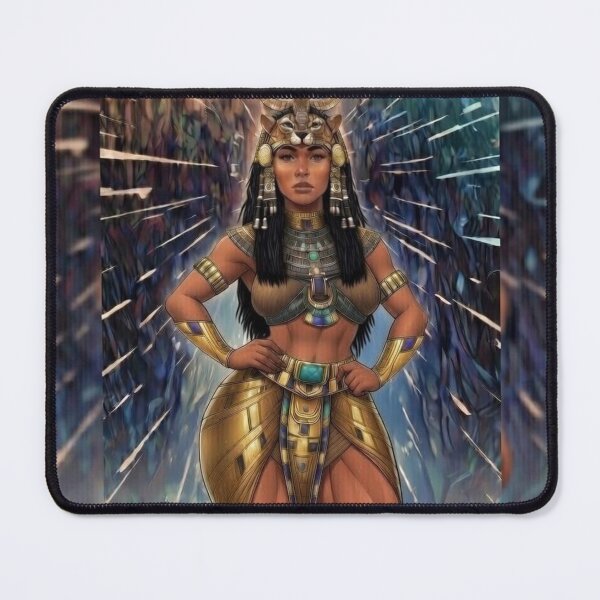 Item preview, Tefnut Egyptian Goddess Art | Kemetic Balance & Divine Feminine Symbol designed and sold by BlackStarsCreations.