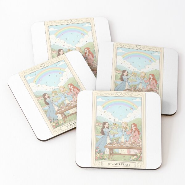 Item preview, Joyful Feast Tarot Style Illustration. designed and sold by Teenidesign .