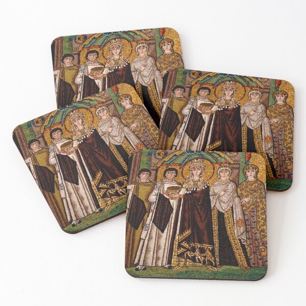 Item preview, Theodora Byzantine empress mosaic  designed and sold by nikawanders.