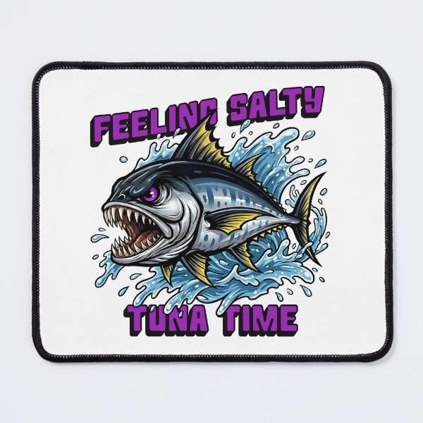 Item preview, Feeling Salty – Aggressive Tuna Fishing Graphic designed and sold by WayoftheWater.