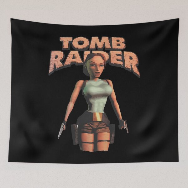 Item preview, Tomb Raider - Lara Croft Cartoon designed and sold by MOHAMMED REDA.