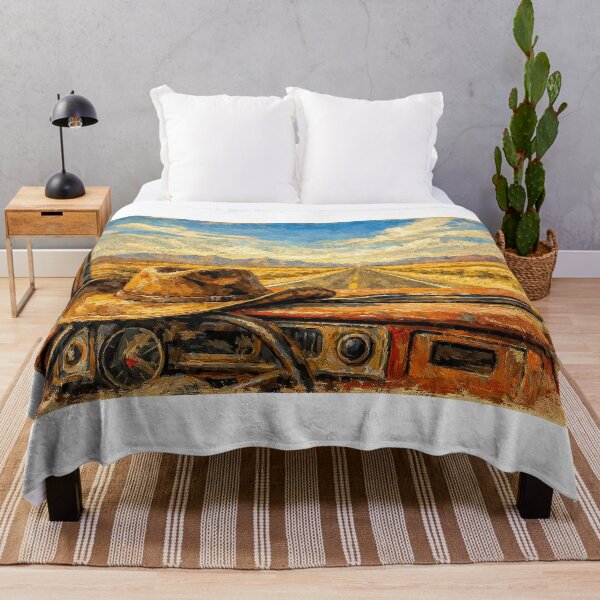 Item preview, Open Road Americana With Cowboy hat on the Dashboard designed and sold by acceleratorhams.
