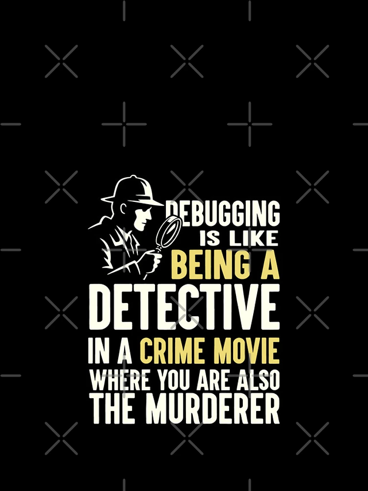 Thumbnail 4 of 4, Samsung Galaxy Phone Case, Debugging Detective Computer Science and Programmer Humor designed and sold by SplashTastic.
